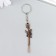 Metal keychain "Rifle with sight" mix 6.3x1.5 cm