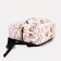 Youth backpack from textiles, external pocket, beige color