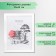 Frame for photo MDF 30x40cm "Trend", white (plastic screen)