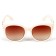 Women's sunscreen glasses "OneSun", UV 400, pipe 15 cm, lens 5.5x5 cm