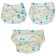 Reusable diaper with the giraffe liner