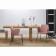 Dwight chair, 510 × 550 × 860 mm, textured Shenill, pink color