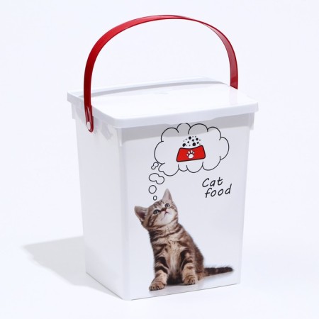 Container for animal feed "Cats", 19.6 x 16.7 x 23 5 liters