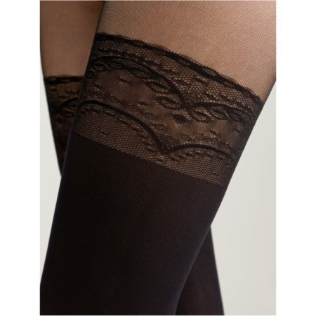 Women's tights Fantasy Delight, size 2, color Nero-4