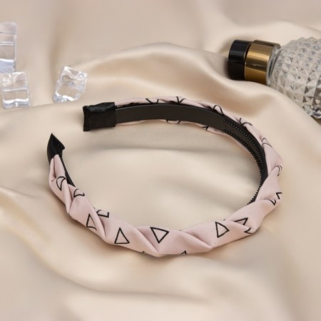 Hair cap "Amalia" Triangles, 2 cm, mix