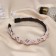 Hair cap "Amalia" Triangles, 2 cm, mix