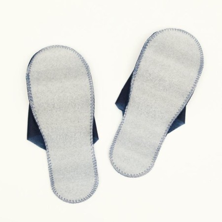 Disposable slippers Economy blue, closed cape-4
