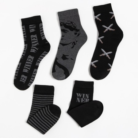 Set of men's socks KAFTAN Winner 5 pairs, size 41-44 (27-29 cm)-1