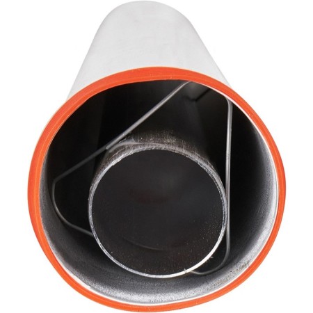 Элемент дымохода ROMMER RCA-6010-001000, удлинитель, d=60/100 мм, коакс раструбн, L=1000 мм-2