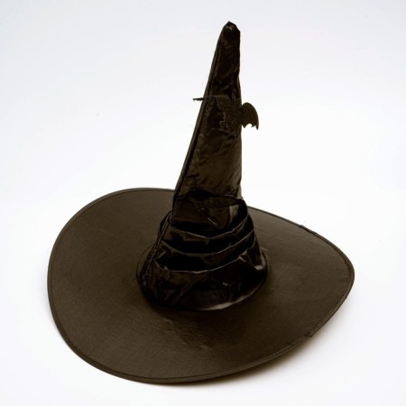 Carnival hat "Black", draped, with a bat, p. 56 - 58-4