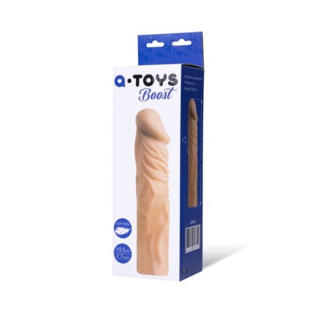 Toyfa A-Toys, SoftSkin Penis, Flevoy color, 19.5 cm-2