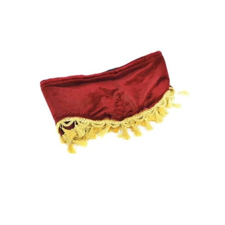 Lambraquen windshield with SkyWay curtains, 140cm/46x60cm, red-1