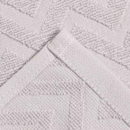 Tenle Lovelife Zig-Zag towel, 50x90 cm, dust-lavender color, 100% HL, 450 g/m2-6