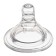 Set of silicone nipple on a bottle, 2 pcs., Antikolik., 3 months, wide throat, medium stream