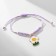 Bracelet Assorted "Flower" chamomile, color