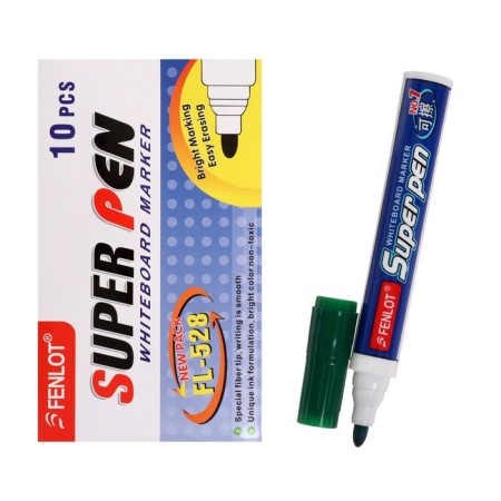 Marker for magnetic marker board, circle, 2.8 mm, green-4