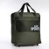 Road bag with lightning, with an increase, external pocket, long belt, khaki color