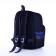 Baby backpack on lightning, 3 outer pockets, black/red color