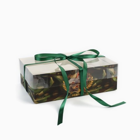 Capcake box "Hero", 23 × 16 × 7.5 cm