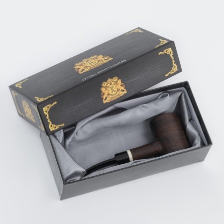 Cooling tube for tobacco "Commander premium", classic, hole D-1.8 cm, length 15.5 cm-4