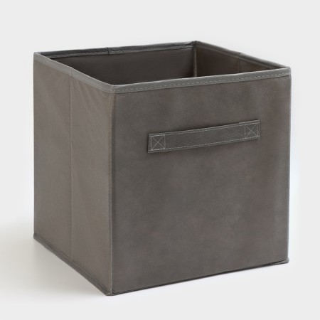 Storage box, 28 × 28 × 28 cm, set 3 pcs, color gray-1