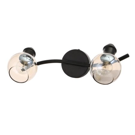 Bra Spot 74018/2 2x40W E14, Black, 34x18x14 cm