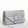 Female bag on a magnet, silver color