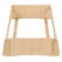 The pendulum is universal to the nursery bed, the color is natural