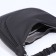 Load bag with zipper, external pocket, long belt, dark gray color