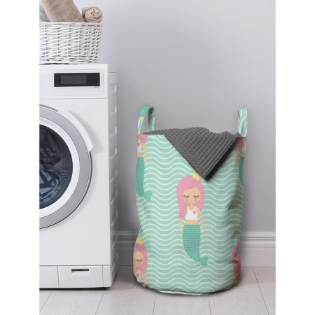 Basket for storing things "Sweet Mermaid", size 35x50 cm