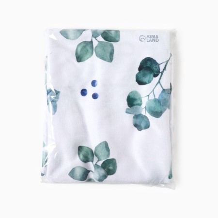 Ethel Plaid Eucalyptus, 75x100 cm, 100% polyester, fleece 160 g/m2-6