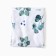Ethel Plaid Eucalyptus, 75x100 cm, 100% polyester, fleece 160 g/m2
