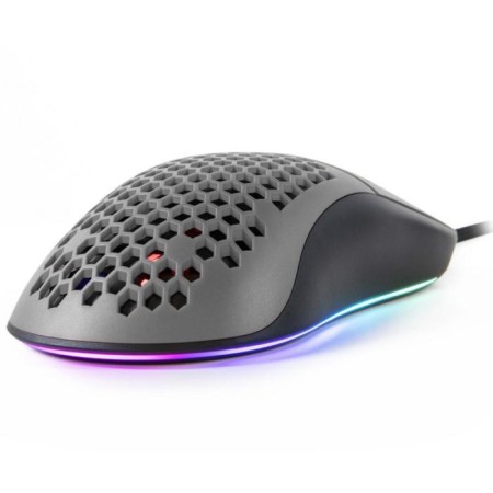 Arozzi Favo mouse, game, wired, optical, 16000 dpi, gray-6