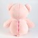 Soft toy "Bear" with a bow, the color is light pink, 85 cm