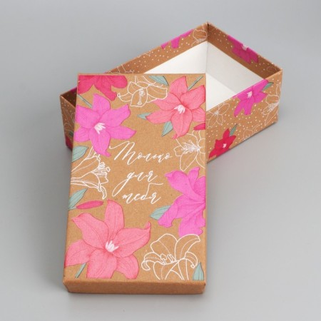 Set of boxes 6 in 1, gift packaging, “Flowers”, 12 x 7 x 4 - 22 x 14 x 8.5 cm-12