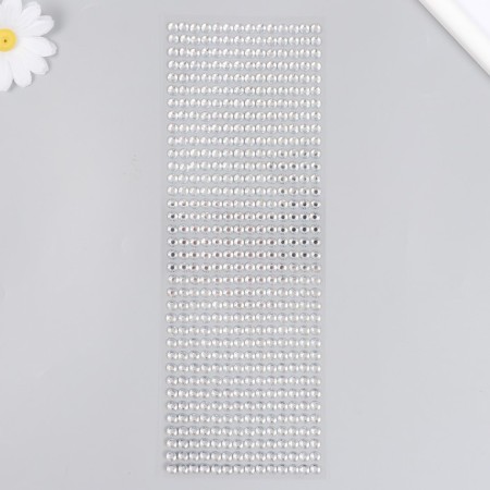 Semi -busines self -adhesive d 6 mm, silver-1