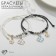 Bracelets "Demetrons" fish with daisies, colored, 7 cm