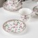 Service Porcelain Tea Daulay "Blanco", 12 items: 6 cups 220 ml, 6 saucer d = 14 cm
