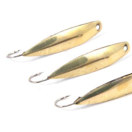 Vertical "Yaman" return, size 37 mm, 3.7 g, brass color-2