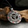 Amulet-siders, Totem "Magy Triskel" No. 42, Metal, D = 3 cm