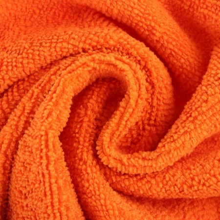Airline napkin made of microfiber and coral tissue, orange, 35x40 cm-12