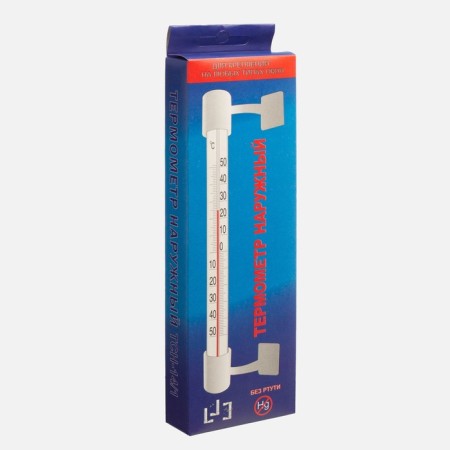 Thermometer, thermometer is street, on the window, on Velcro, from -50 ° C to +50 ° C, 21 x 6.5 cm-2