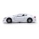 Metal machine "coupes", inertia, light and sound, 1:32, doors open, white color