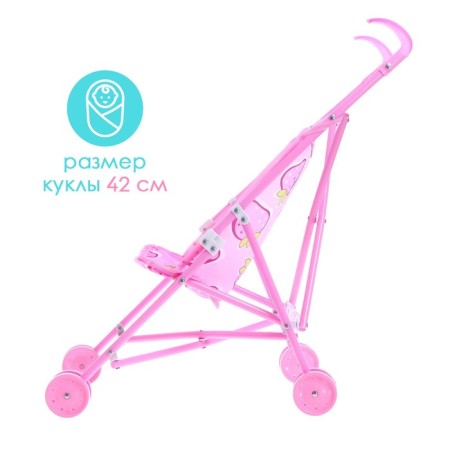 Stroller-path for dolls, plastic frame-3