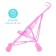Stroller-path for dolls, plastic frame