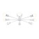 Lamp ceiling in the style of Ambrella Light, Loft, TR80408, 8HE27, white color