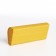 Case for glasses on a cracker, yellow color