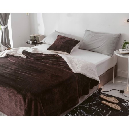 Pillowcase Sofi de Marko "Zhador", size 45x45 cm, coffee color-1