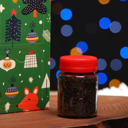 New Year. Tea Advent Calendar "Happy Christmas", 215-3