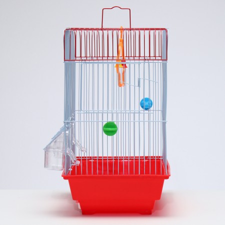 Poultry cell is equipped BD-1/2Q, 30 x 23 x 39 cm, red (packing 12 pcs)-2